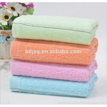 70g super cheap thin cotton stripe hand towel kitchen towel